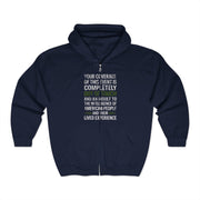 Bold Media Truth Protest Out Of Touch Zip Hoodie Unisex Gift