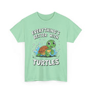 Cute Turtle Lover T-Shirt – Adorable Animal Graphic Tee for Boys, Girls & Turtle-Loving Adults