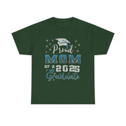 Proud Mom of 2025 Graduate T-Shirt College Family Gift for Her