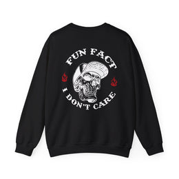 Funny Skeleton Sarcastic Humor Sweatshirt Gift