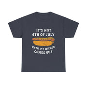 Funny 4th of July Wiener Dog T-Shirt Unisex Apparel