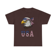 Patriotic American Flag Bald Eagle T-Shirt Unisex Apparel