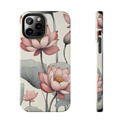 Vintage Lotus Blossom Phone Case Gift for Her - Trending Floral Design