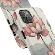 Vintage Lotus Blossom Phone Case Gift for Her - Trending Floral Design