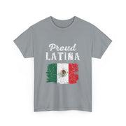 Proud Latina Mexican Flag T-Shirt - Hispanic Heritage Month Gift