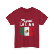 Proud Latina Mexican Flag T-Shirt - Hispanic Heritage Month Gift
