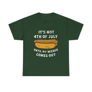Funny 4th of July Wiener Dog T-Shirt Unisex Apparel
