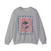 Retro Wavy Checkerboard WNBA Indiana Fever Unisex Sweatshirt