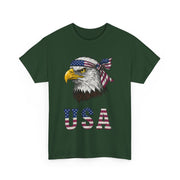 Patriotic American Flag Bald Eagle T-Shirt Unisex Apparel