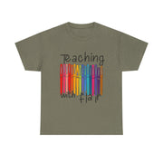 Teaching With Flair Preschool Teacher T-Shirt Back To School Gift