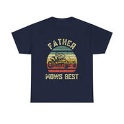 Funny Father's Day T-Shirt Dad Mows Best Lawn Mowing Gift for Him