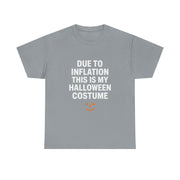 Funny Inflation Halloween Costume T-Shirt for Him