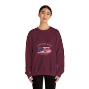 Funny Rejecting Kings Since 1776 Democracy America US Flag Sweatshirt - Unisex Apparel