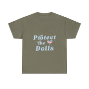 Retro Protect The Dolls Gender Equality Human Rights LGBT T-Shirt - Unisex Apparel