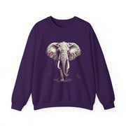 Majestic Elephant Safari Wildlife Artwork Sweatshirt Gift for Animal Lovers