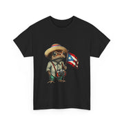 Coqui Frog Puerto Rico T-Shirt - Puerto Rican Flag, Taino, Boricua - Unisex Apparel