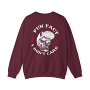 Funny Skeleton Sarcastic Humor Sweatshirt Gift