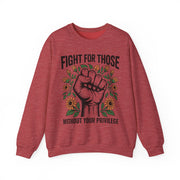 Human Rights Equality Sweatshirt | Fight For Justice Apparel Gift