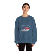 Funny Rejecting Kings Since 1776 Democracy America US Flag Sweatshirt - Unisex Apparel
