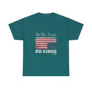 No Kings in America Distress Flag Upside Down We the People T-Shirt - Unisex Apparel