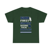God First Family Second Then Dallas T-Shirt Gift for Him