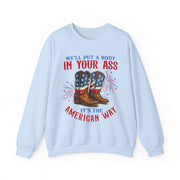 Patriotic Boot Design Sweatshirt - Unisex Apparel