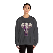 Majestic Elephant Safari Wildlife Artwork Sweatshirt Gift for Animal Lovers