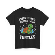 Cute Turtle Lover T-Shirt – Adorable Animal Graphic Tee for Boys, Girls & Turtle-Loving Adults