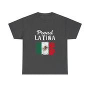 Proud Latina Mexican Flag T-Shirt - Hispanic Heritage Month Gift