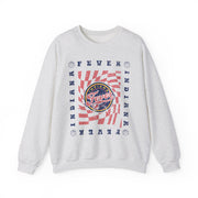 Retro Wavy Checkerboard WNBA Indiana Fever Unisex Sweatshirt