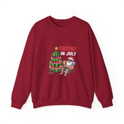 Christmas in July Santa Beach Watermelon Kids Youth Sweatshirt