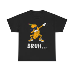 Cool Dabbing Banana Bruh T-Shirt - Funny Fruit Lover Gift for Boys Teens