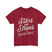 4th Of July Stars Stripes Equal Rights T-Shirt Gift for Her