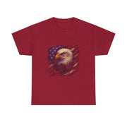 Vintage Patriotic American Eagle USA Flag T-Shirt Unisex