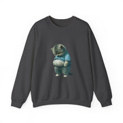 Funny Fat Cat Big Belly Cute Sweatshirt - Unisex Apparel