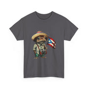 Coqui Frog Puerto Rico T-Shirt - Puerto Rican Flag, Taino, Boricua - Unisex Apparel