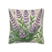 Enchanted Lavender Floral Pillowcase for a Serene Home