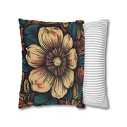 Retro Blooms Flower Pillow Case - Spring Summer Decor