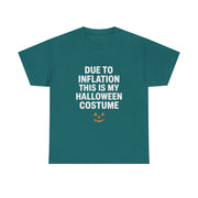 Funny Inflation Halloween Costume T-Shirt for Him