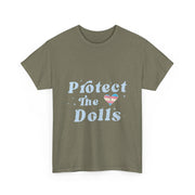 Retro Protect The Dolls Gender Equality Human Rights LGBT T-Shirt - Unisex Apparel