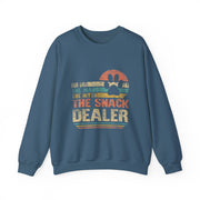 Funny Fur Dad The Man Myth Snack Dealer Dog Fathers Day Sweatshirt Gift for Him