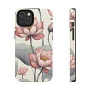 Vintage Lotus Blossom Phone Case Gift for Her - Trending Floral Design