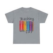 Teaching With Flair Preschool Teacher T-Shirt Back To School Gift