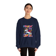 Shakin' Tits and Takin' Shits Funny Unicorn Adult Humor Sweatshirt - Unisex Apparel