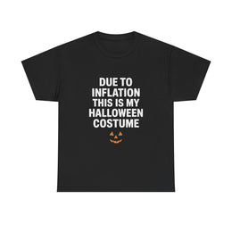 Funny Inflation Halloween Costume T-Shirt for Him