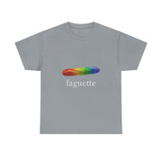 Cute Funny Baguette Rainbow Faguette LGBT Pride T-Shirt - Unisex Apparel