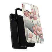Vintage Lotus Blossom Phone Case Gift for Her - Trending Floral Design