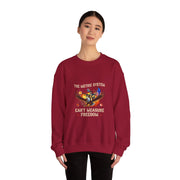 American Eagle Freedom USA Flag Meme Sweatshirt - Unisex Apparel