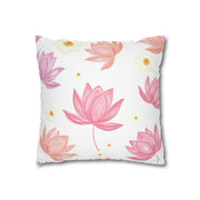 2025 Vintage Lotus Pillow Case - Unique Floral Art Design Soft Cushion Cover Gift Idea - Unisex