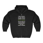 Bold Media Truth Protest Out Of Touch Zip Hoodie Unisex Gift